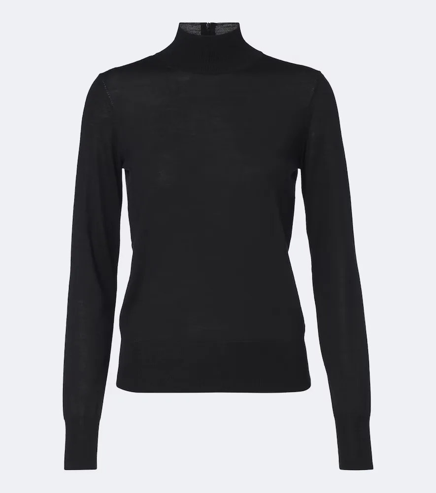 Wool and Silk-Blend Sweater