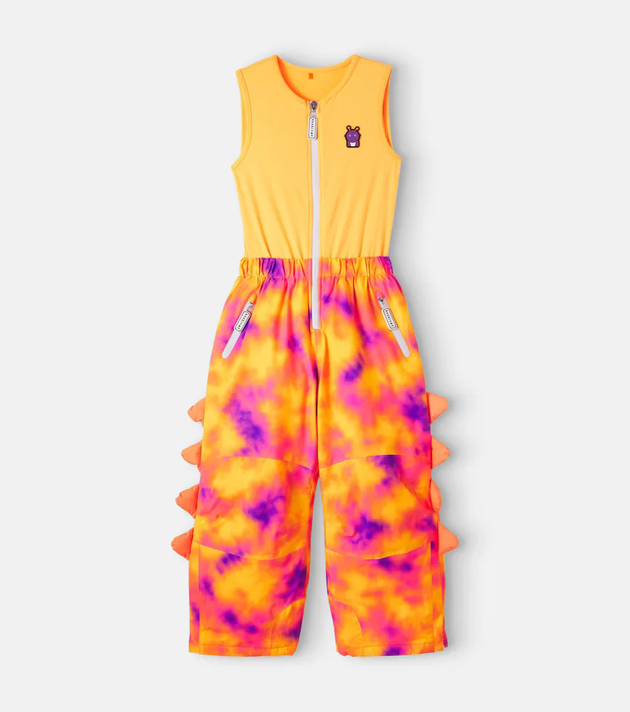 Alien Printed Ski Salopettes by Roarsome