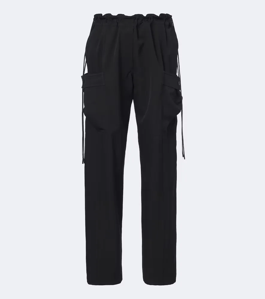Elga Wool Cargo Pants by The Row