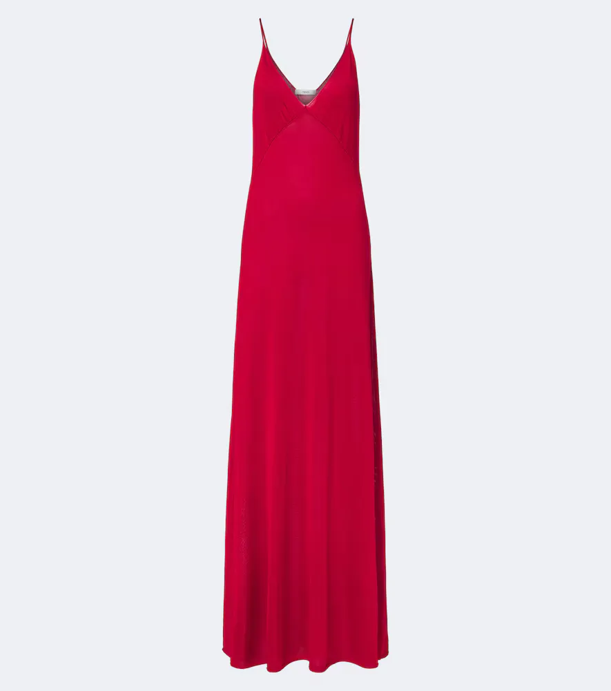 Silk Maxi Dress by FENDI