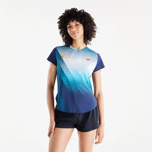 NYC Marathon Race Day Printed Ultra Light T-Shirt by New Balance