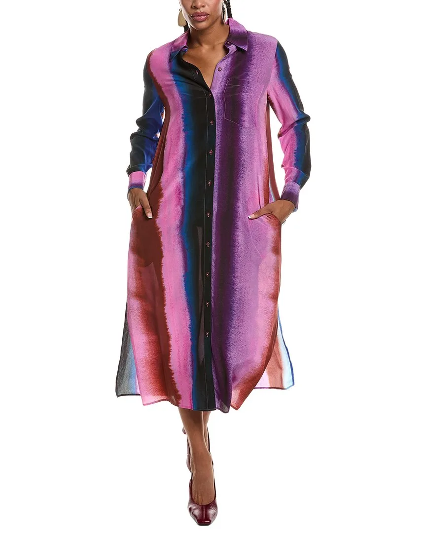 Carrie Silk Shirtdress by Diane Von Furstenberg