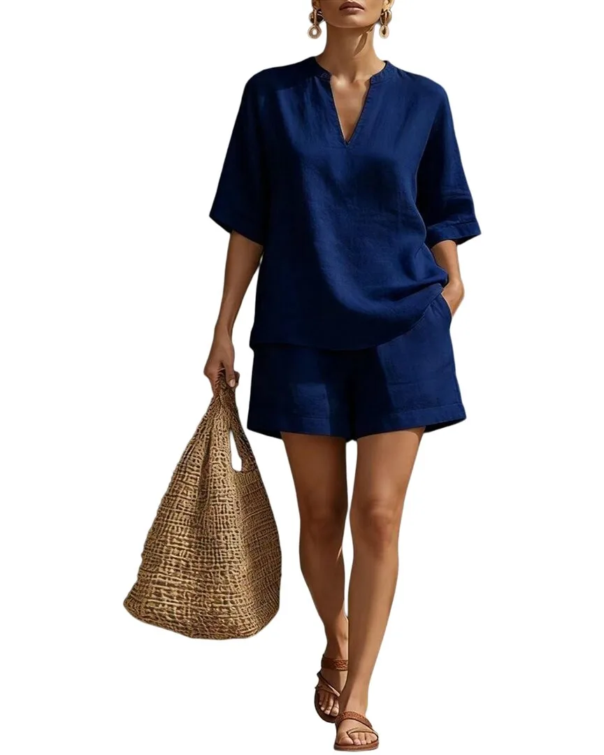 T-Shirt & Short Set by Olivia Taylor