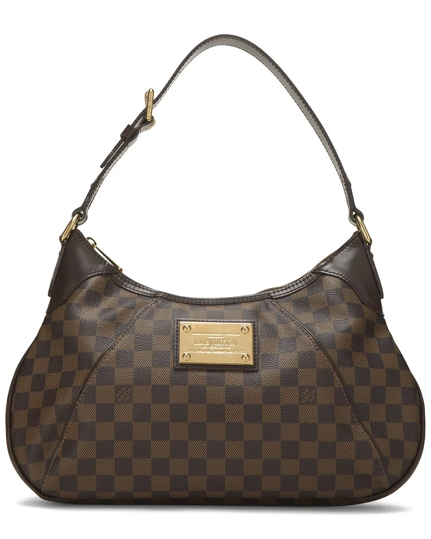 Brown Damier Ebene Coated Canvas Thames Gm (authentic Pre-Loved) by Louis Vuitton