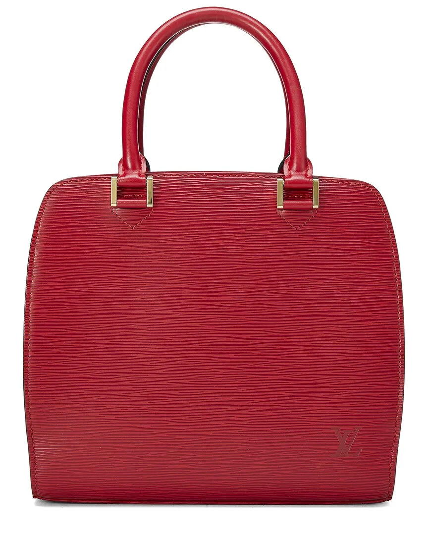 Red Epi Leather Pontneuf (authentic Pre-Loved) by Louis Vuitton