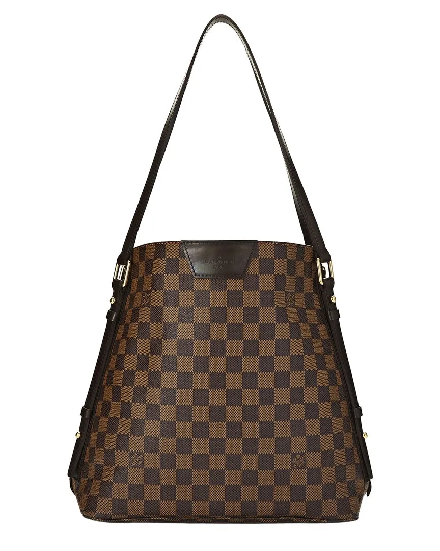Brown Damier Ebene Coated Canvas Cabasrivington (authentic Pre-Loved) by Louis Vuitton