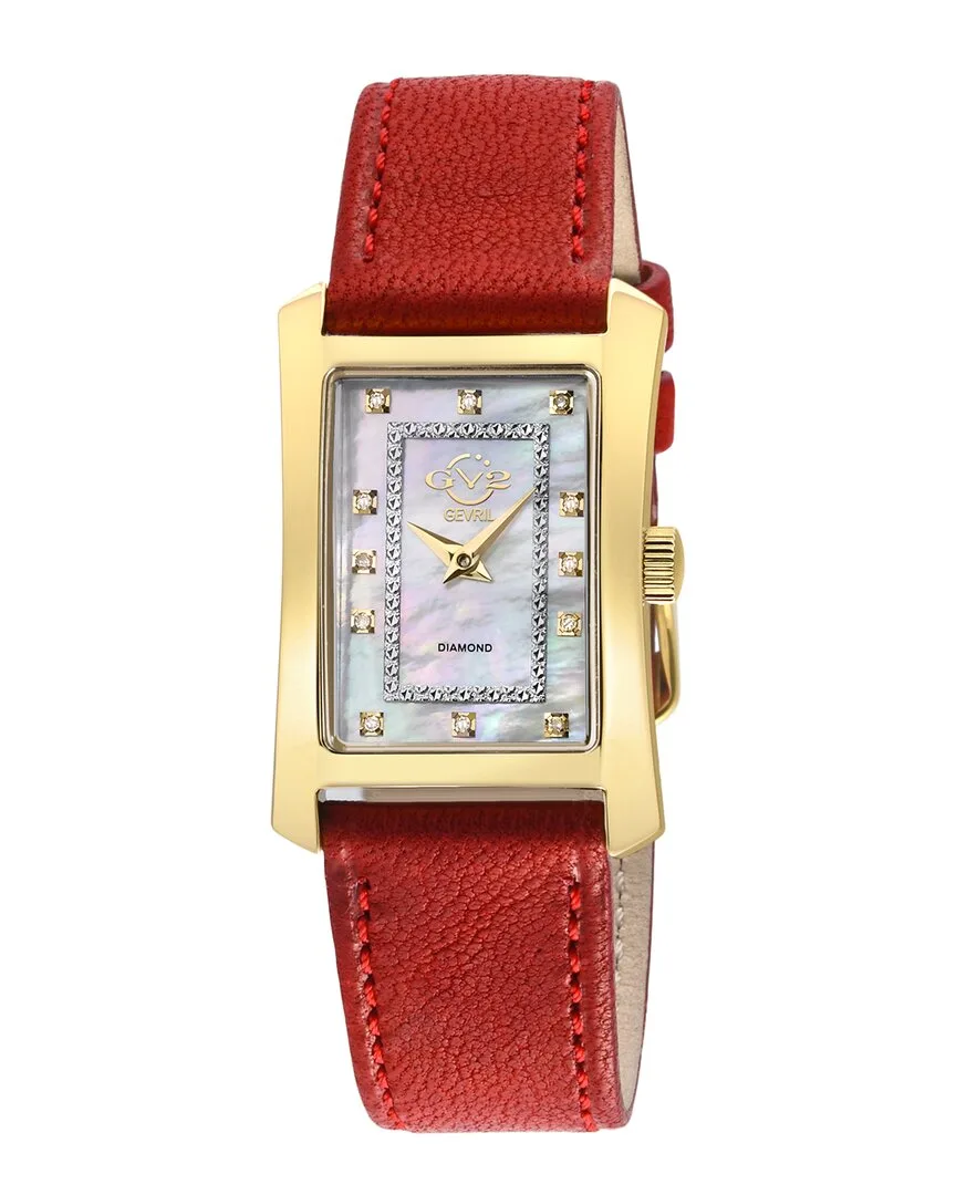 Lunio Swiss Diamond Watch by Gv2