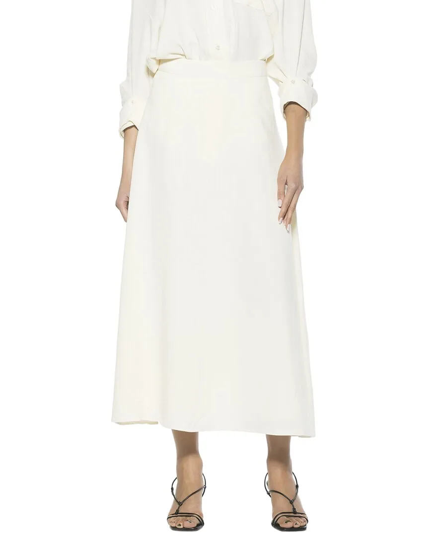 Brilyn Linen-Blend Maxi Skirt by Alexia Admor