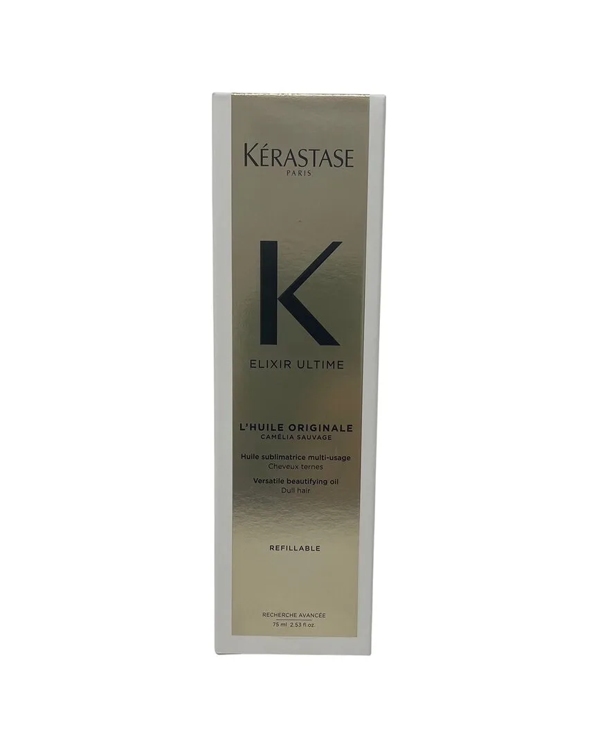 2.53Oz Elixir Ultime Refillable Hydrating Hair Oil by Krastase