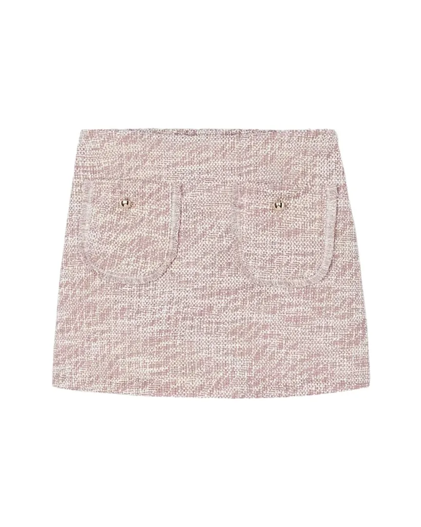 Rose Tweed Skirt by Mayoral