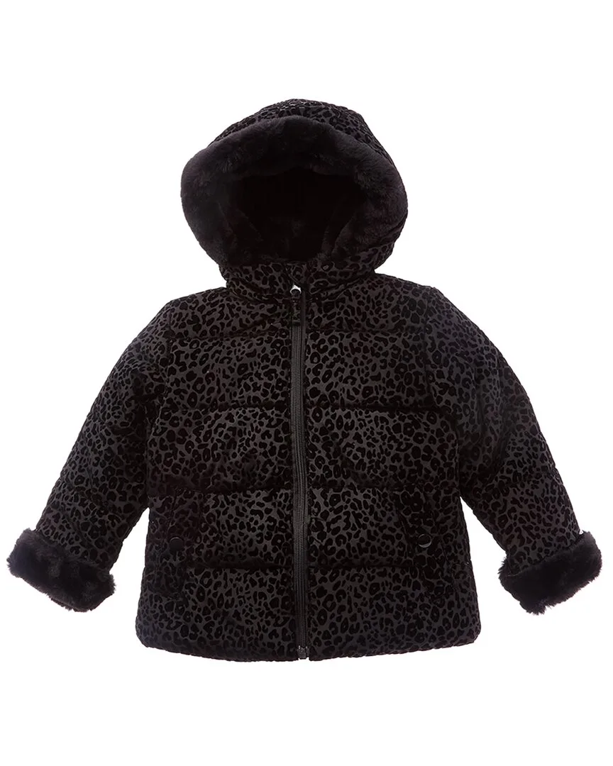 Flocked Longline Puffer Coat by Rothschild