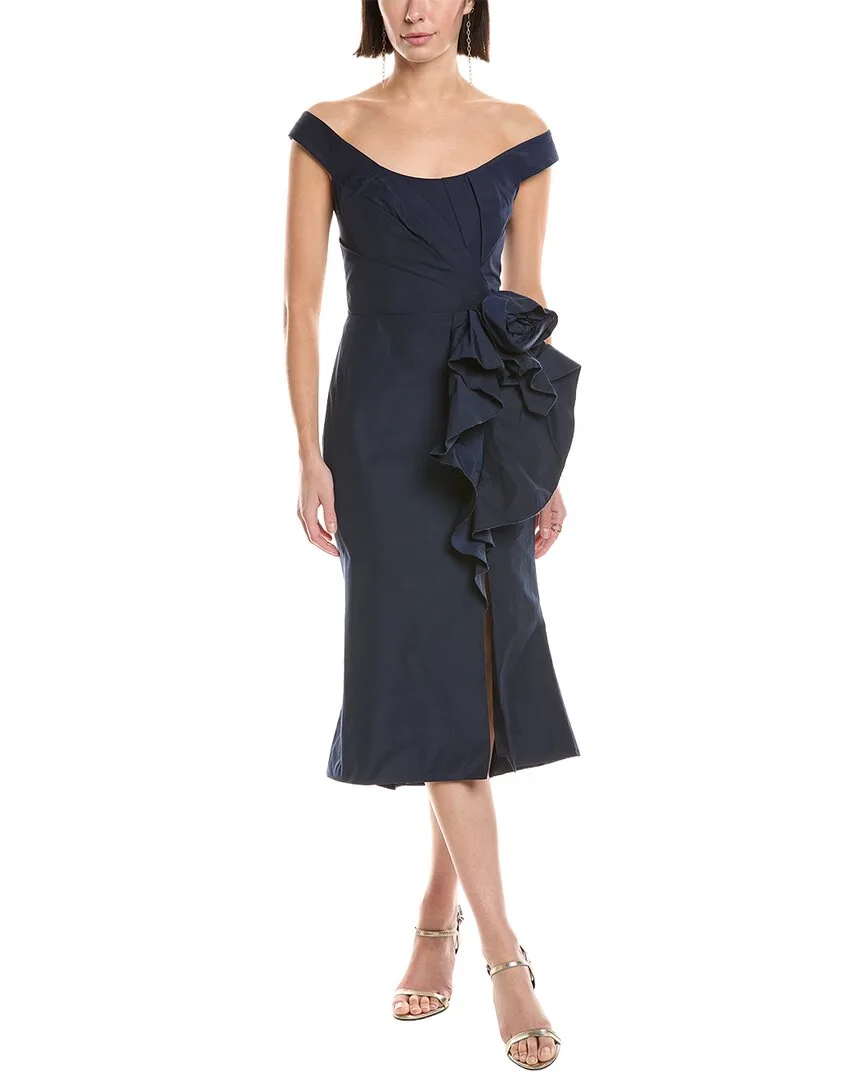 Notte Off the Shoulder Strapless Cocktail Dress by Marchesa