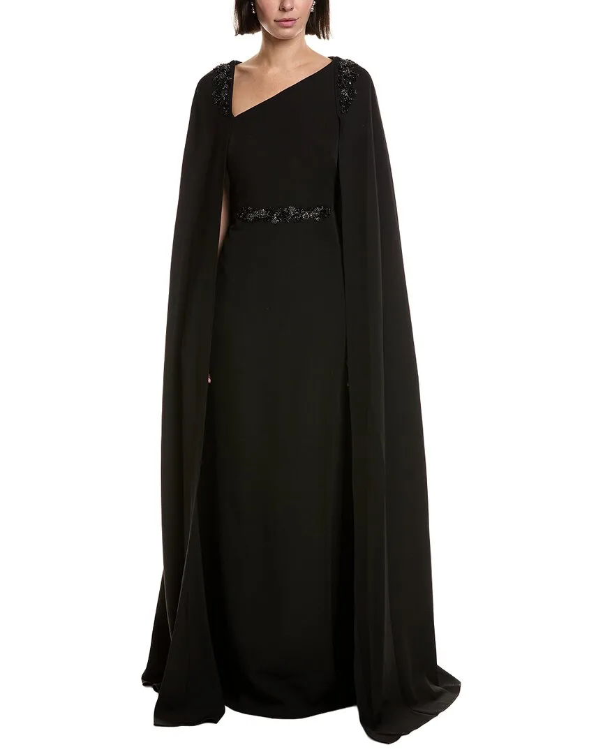 Notte Stretch Crepe Gown by Marchesa