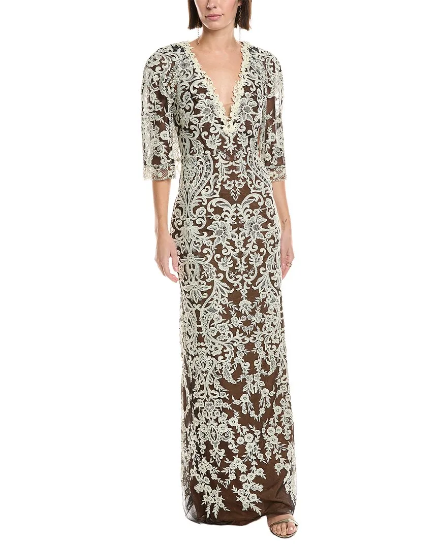 Notte Soho Embroidered Gown by Marchesa