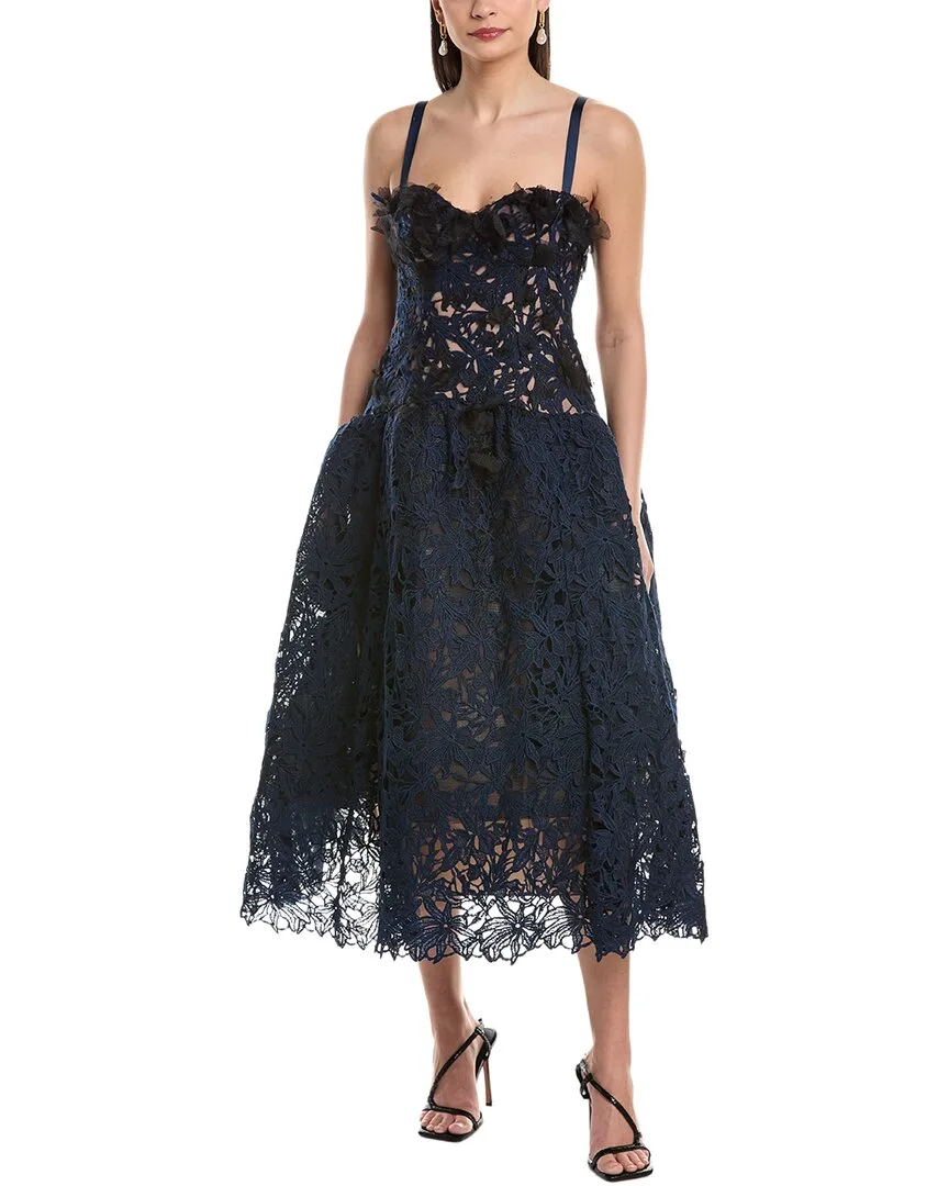 Notte Midi Dress by Marchesa