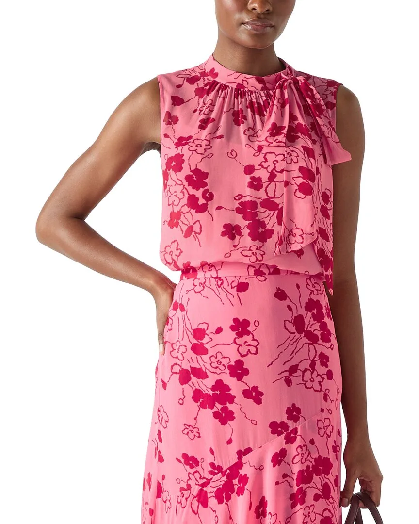 Rhoda Woven Top by L.K. Bennett