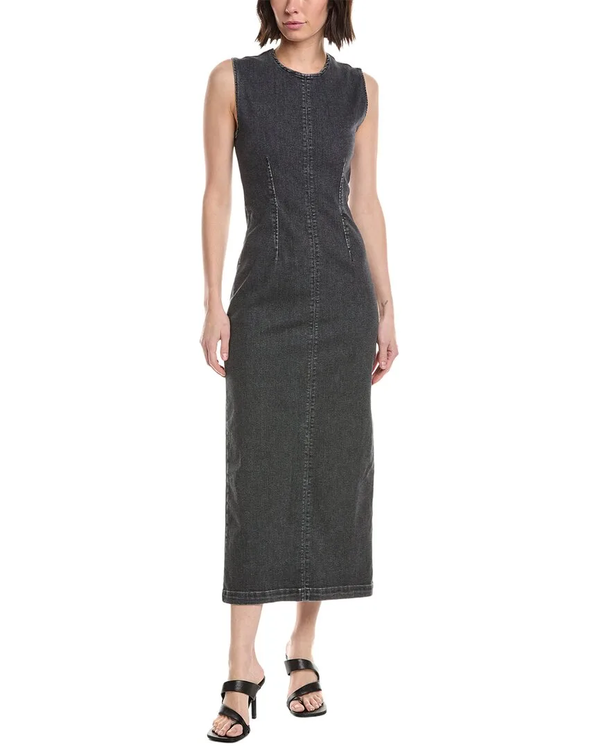 The Swerve Midi Dress by MOTHER