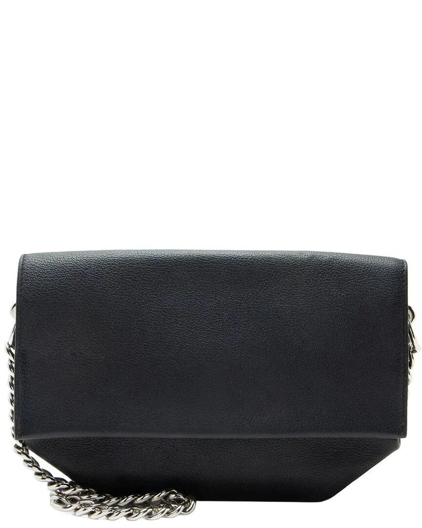 Black Taurillon Leather Novillo Opli 24 Chain Shoulder Bag (authentic Pre-Loved) by Herms