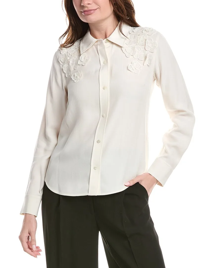 Mia Crepe Blouse by Rebecca Taylor