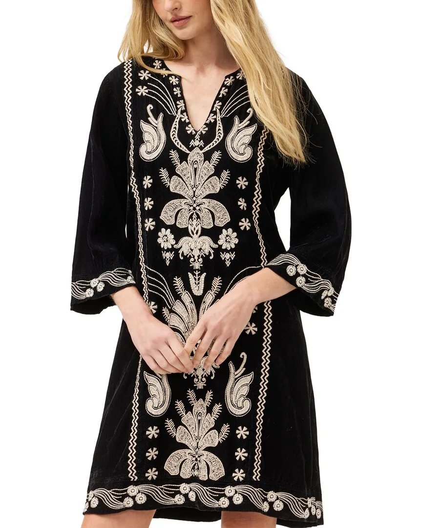 Seamed Swing Mini Dress by Johnny Was