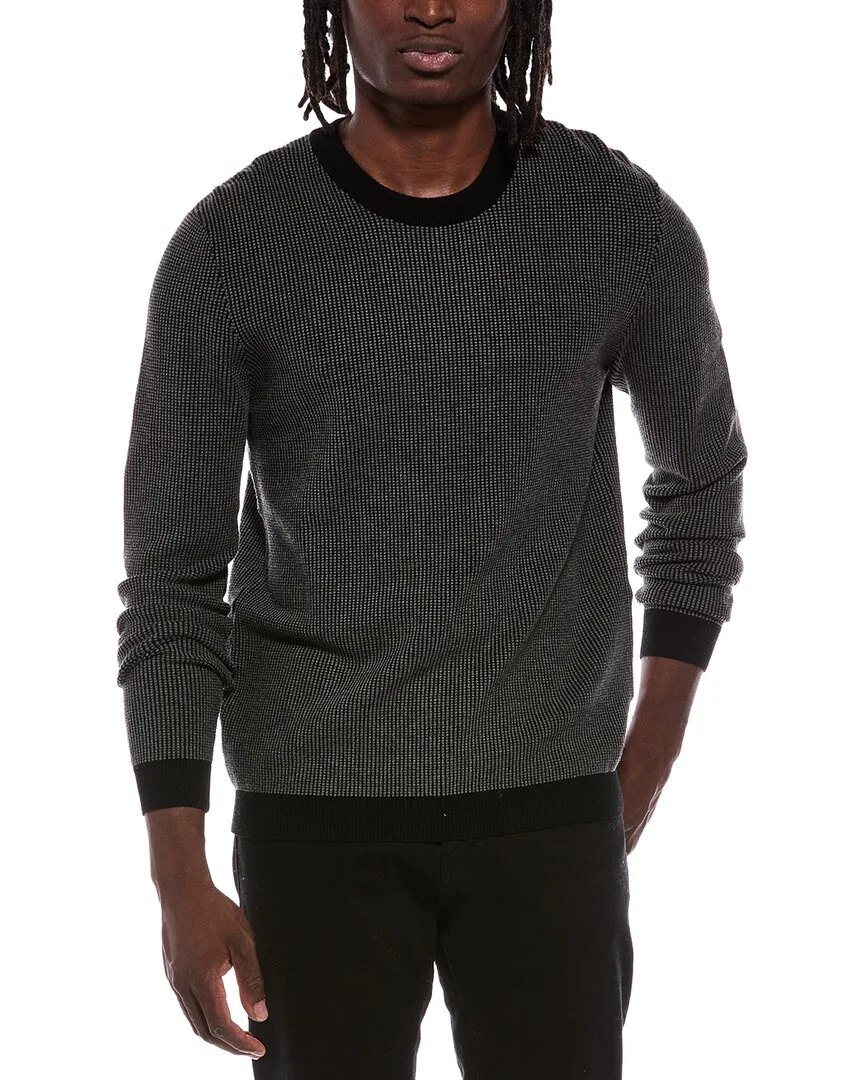 Birdseye Crewneck Sweater by Autumn Cashmere