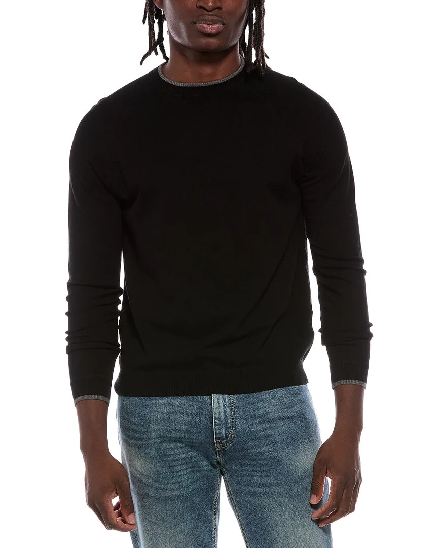 Coverstitch Raglan Sweater by Autumn Cashmere