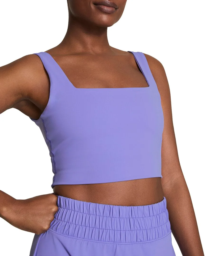 Cropped Square Neck Shelf Tank by SPANX