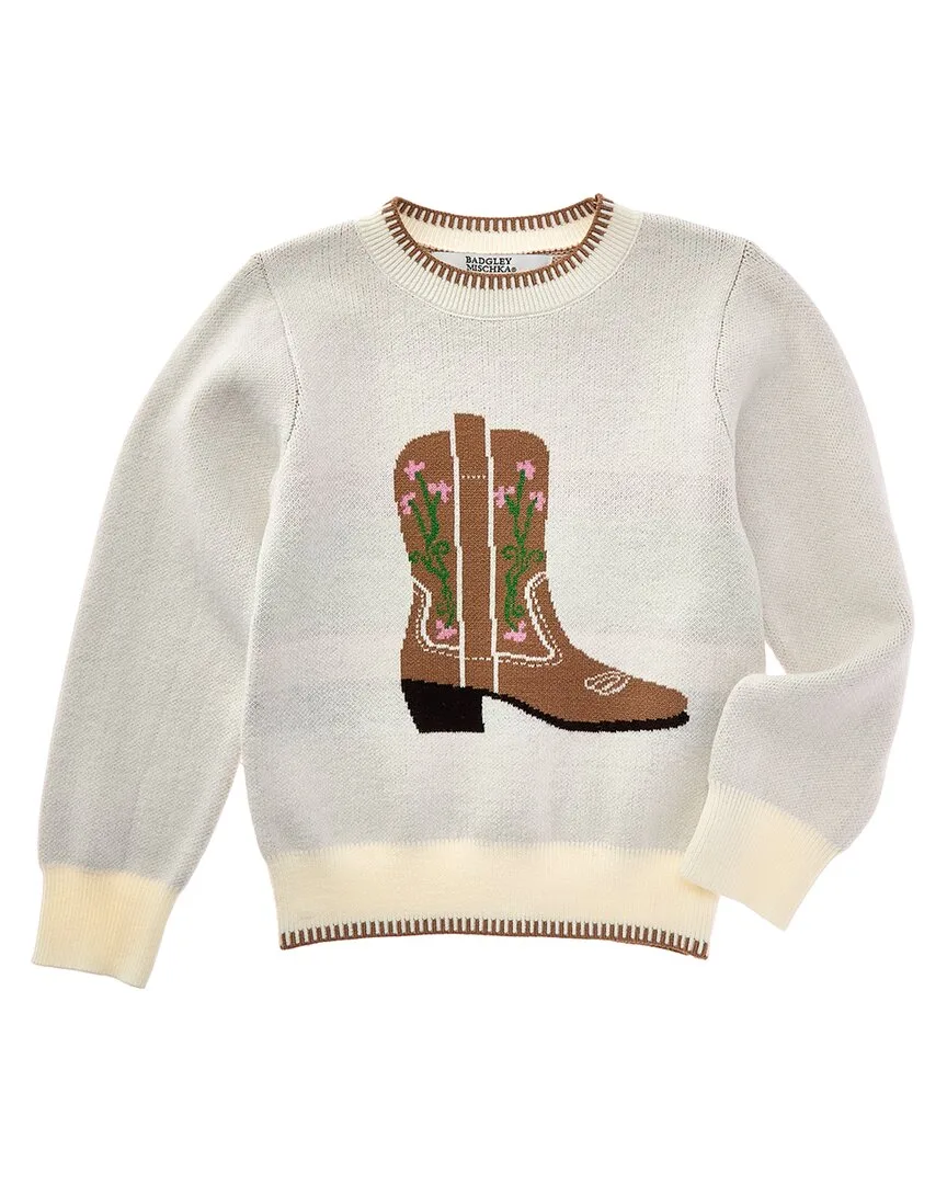 Boot Sweater by Badgley Mischka