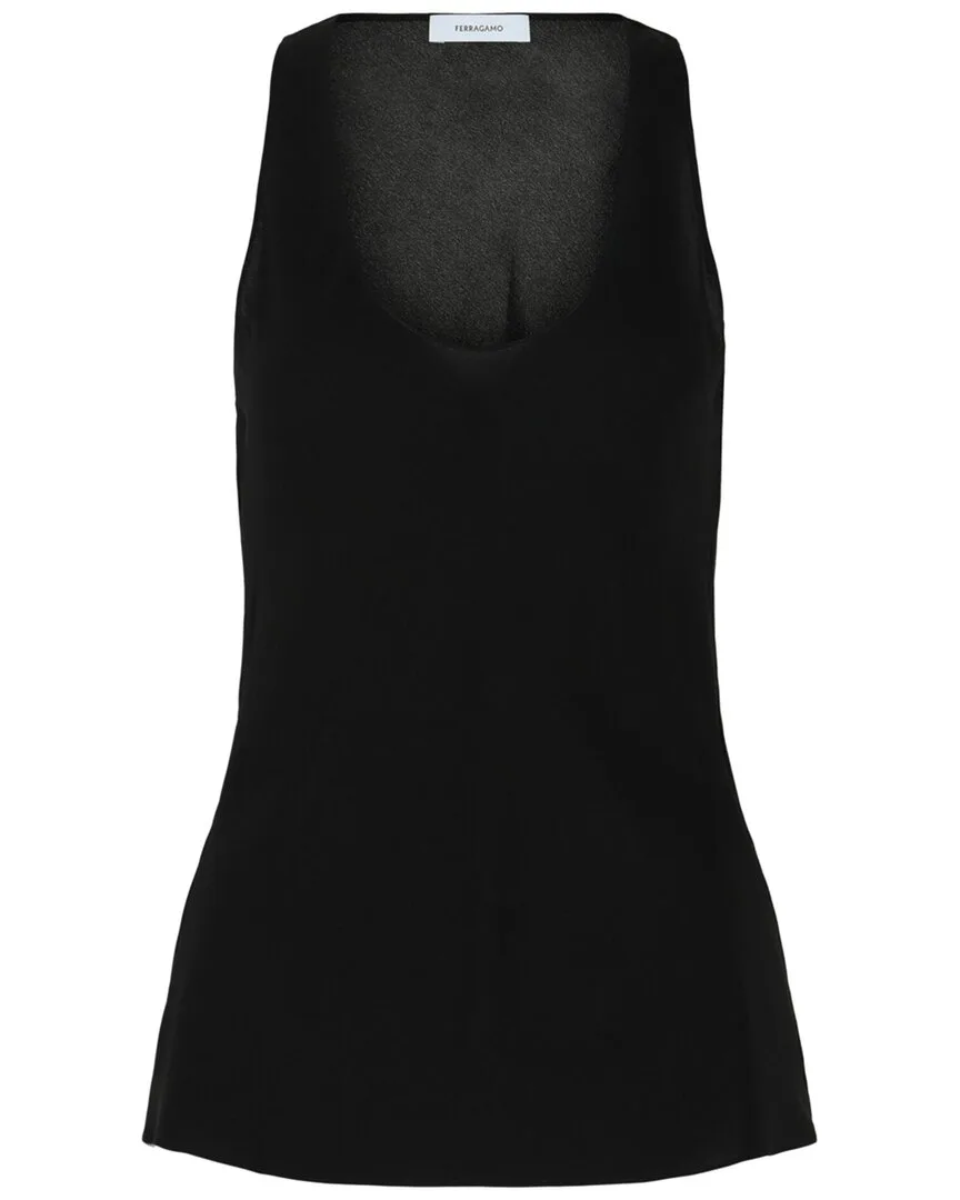 Silk Tank Top by Ferragamo