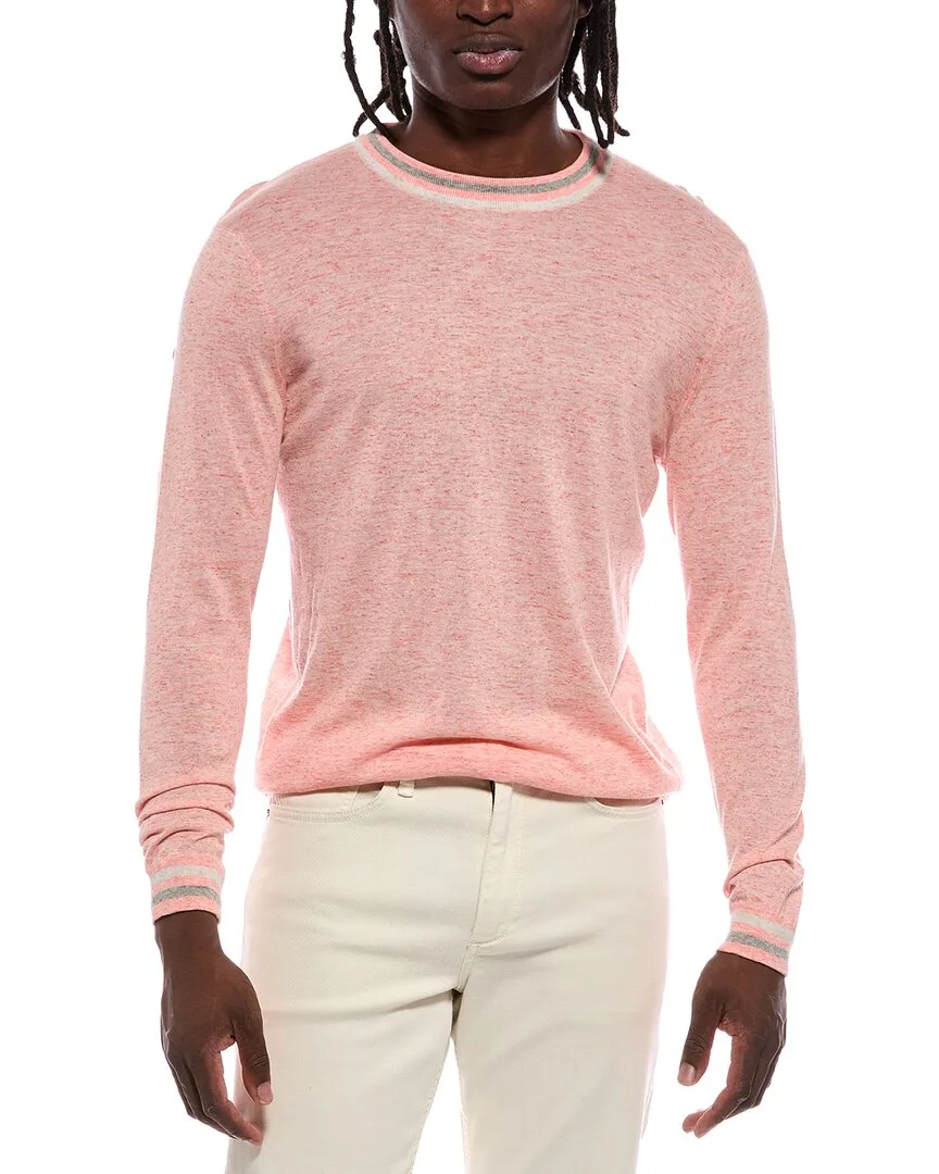 Striped Trims T-Shirt by Autumn Cashmere