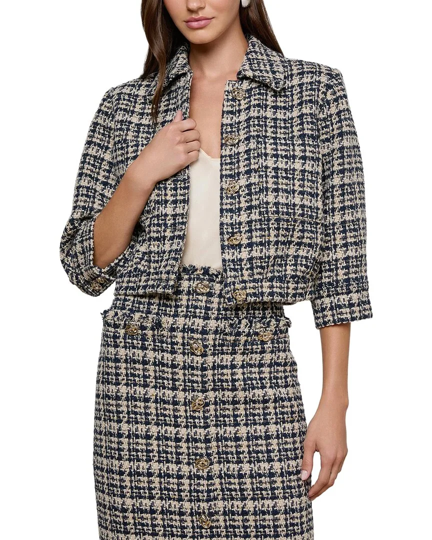Jia Crop Jacket by L'AGENCE