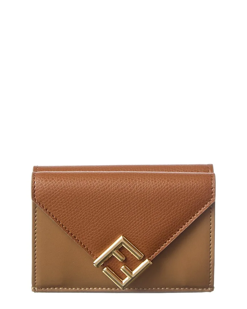 FF Diamond Mini Leather Wallet by FENDI