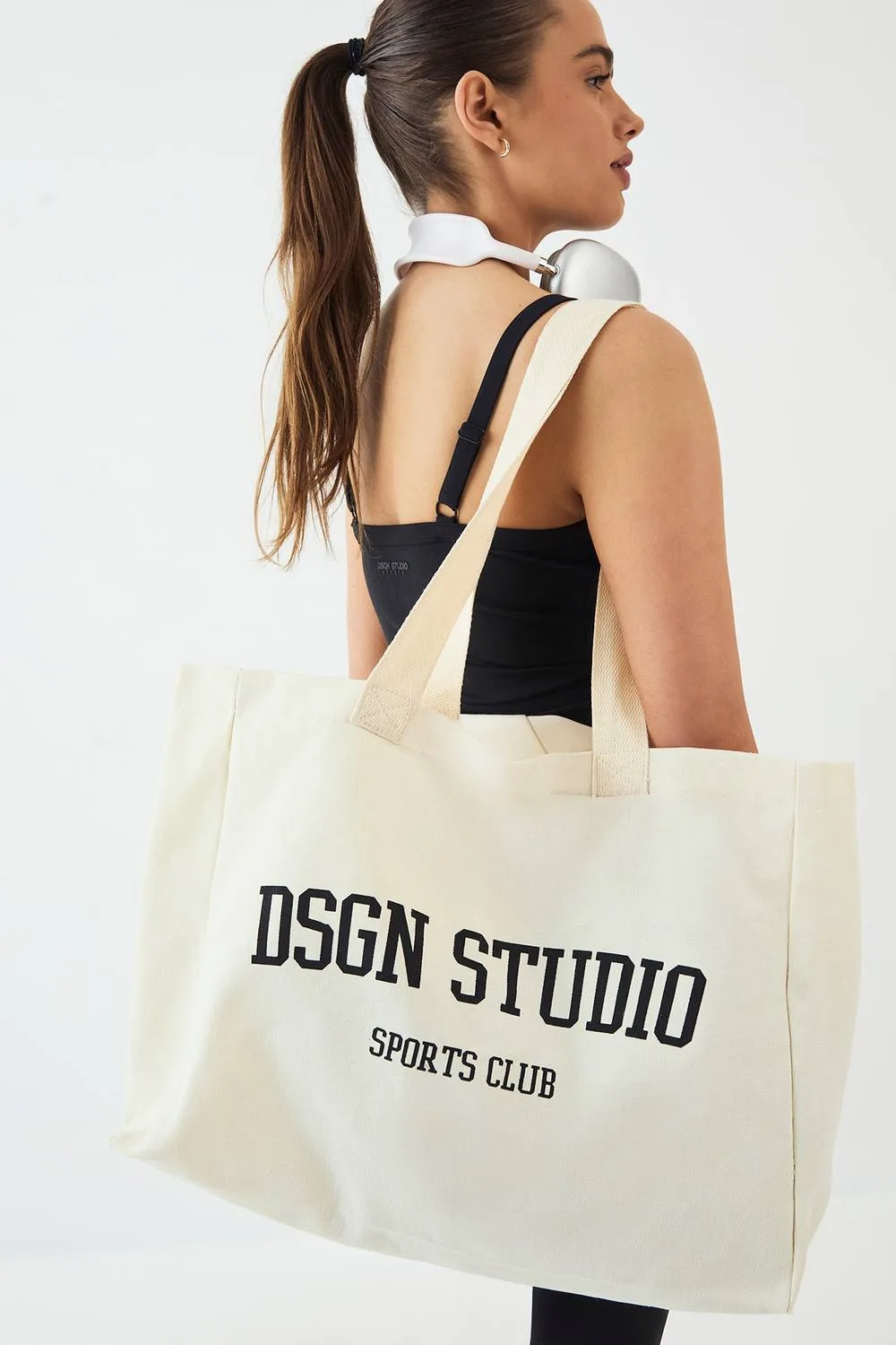 Large Canvas Tote Bag by Dsgn Studio