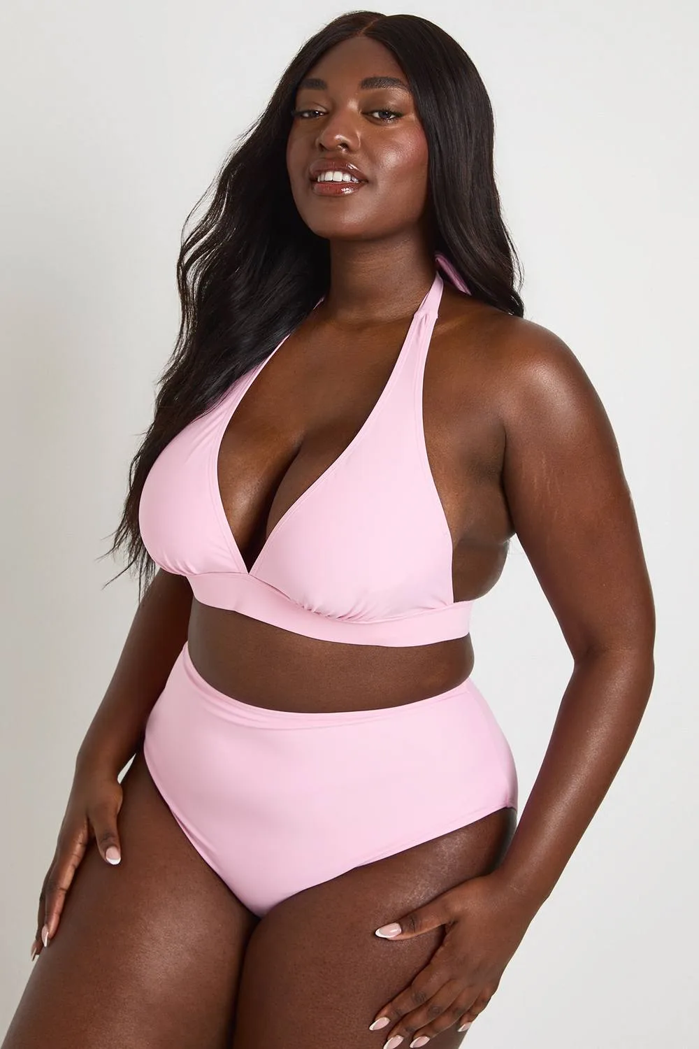 Essentials High Waist Brief by boohoo