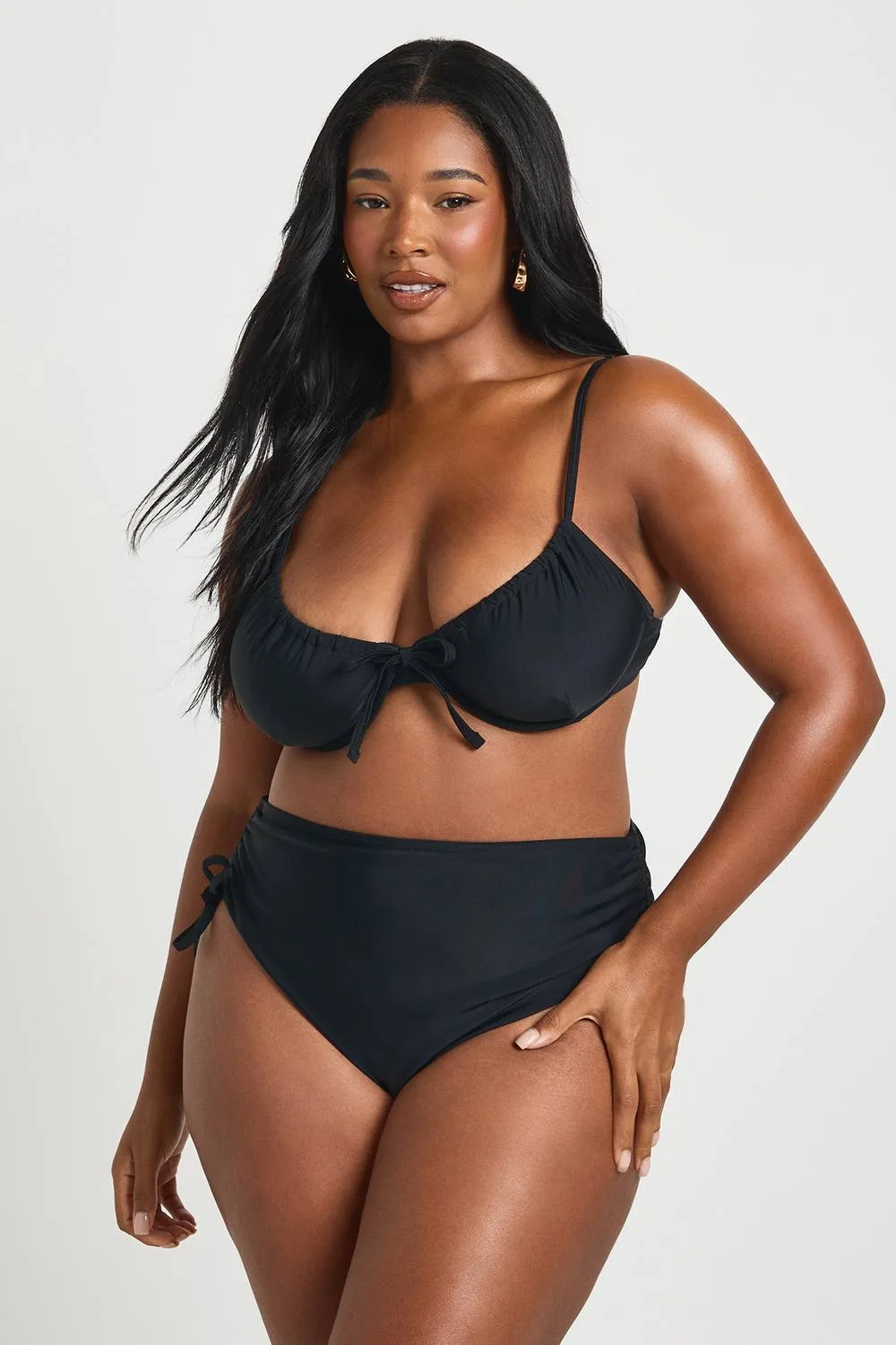 Swimwear Essentials Underwired Bikini Top by boohoo
