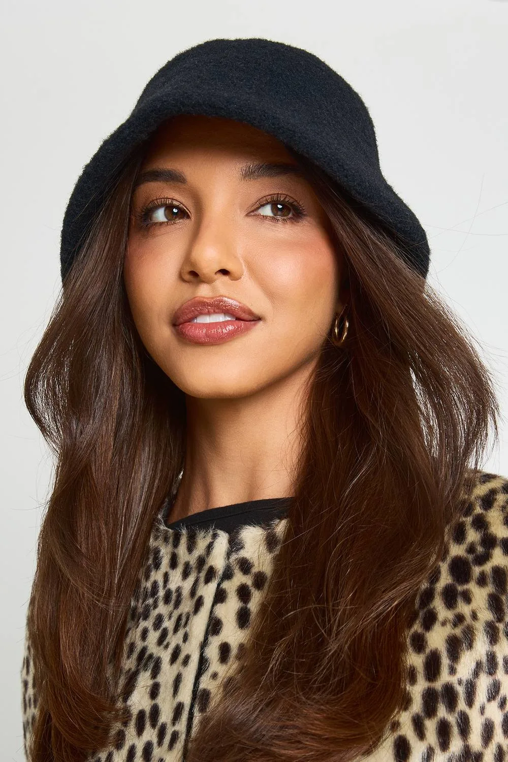 Felt Bucket Hat by boohoo