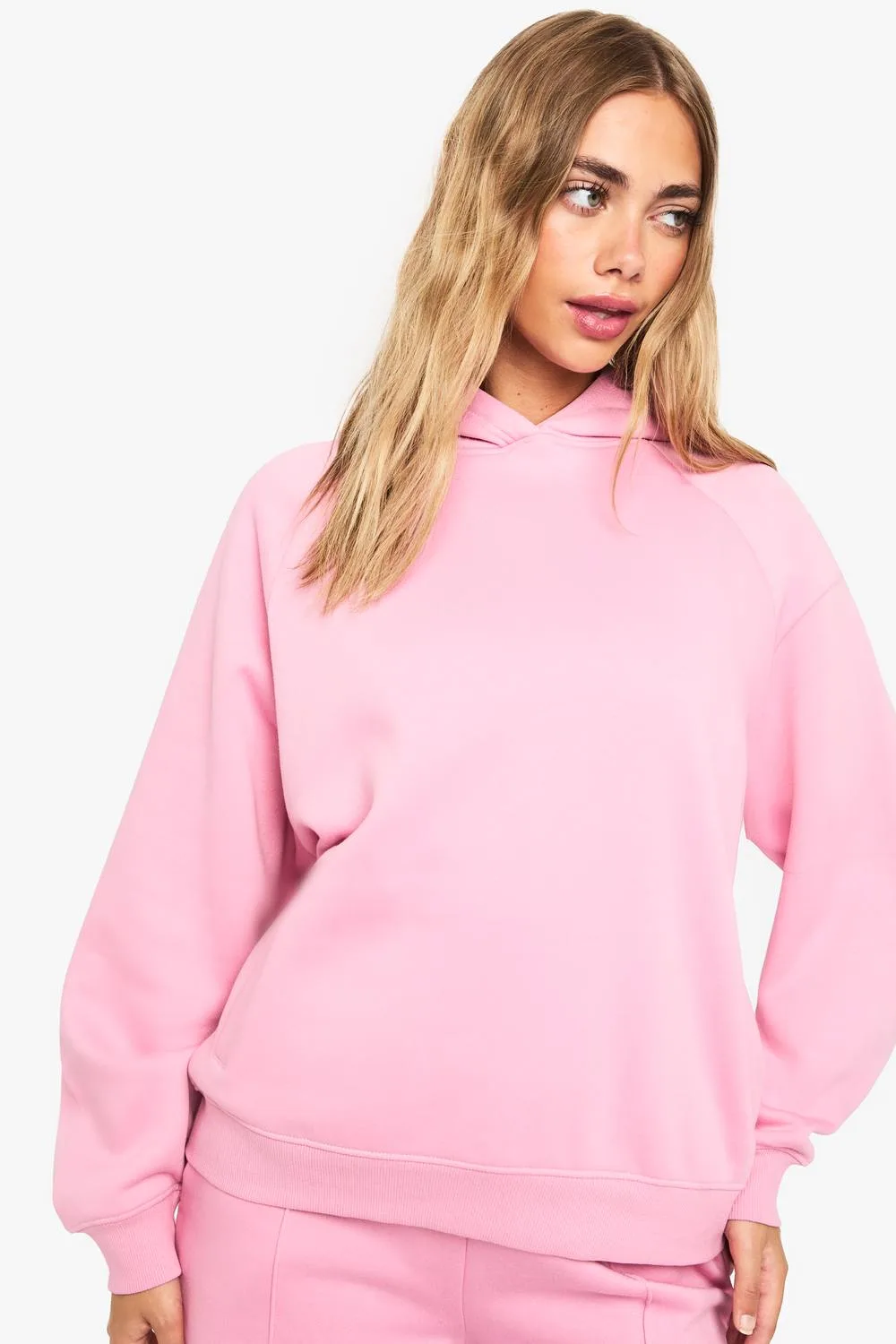 Raglan Seam Oversized Hoodie by boohoo