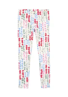 Multi Floral Printed Leggings by Carter's
