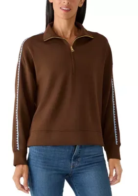 1/4 Zip Yummy Pullover by Crown & Ivy