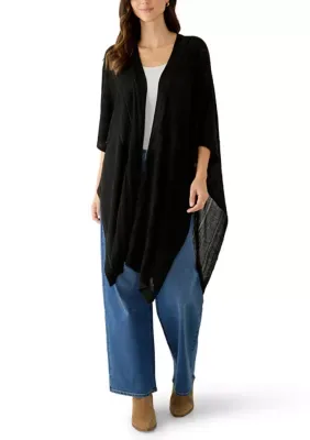 Pointelle Knit Duster
