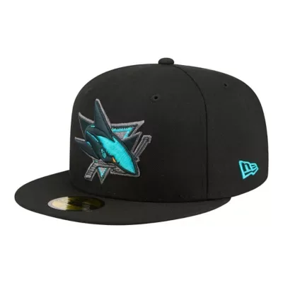 NHL San Jose Sharks Color Pop 59FIFTY Fitted Hat by New Era
