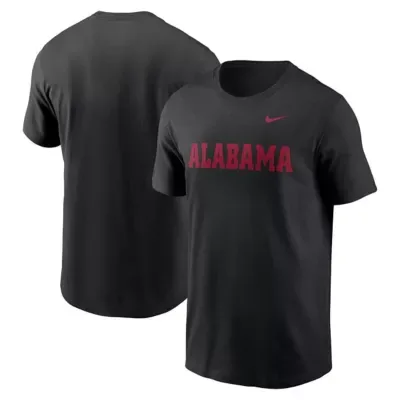 Alabama Crimson Tide NCAA Nike Alabama Tide Primetime Wordmark T-Shirt by Nike