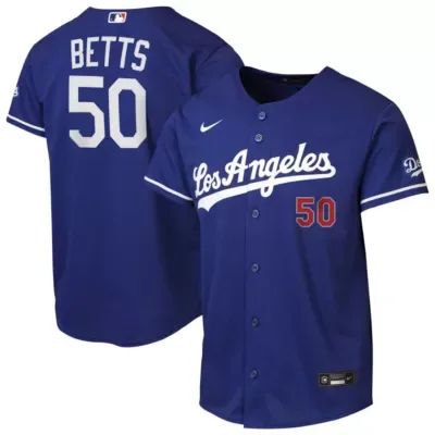 MLB Mookie Betts Los Angeles Dodgers Alternate Stadium Jersey by Nike