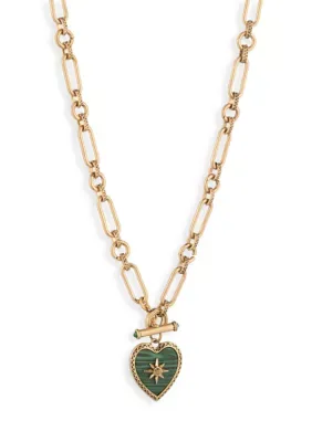 Star Heart Pendant Necklace 16 In by Lainey Wilson