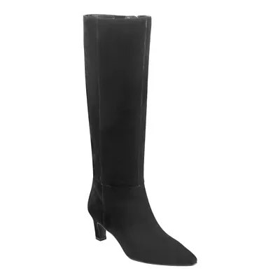 Pappy Snip Toe Tall Shaft Kitten Heel Boots by Marc Fisher