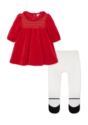 Smock Dress Set by Little Me