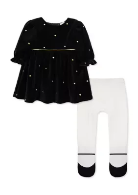 Dot Dress Set by Little Me