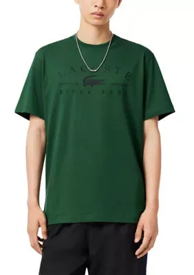 Short Sleeve Graphic T-Shirt by Lacoste