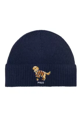 Golden Retriever Beanie by Polo Ralph Lauren