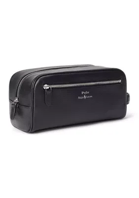 Pebbled Leather Travel Case by Polo Ralph Lauren